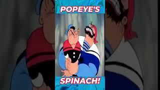 Animated Facts #9: Popeye helped encourage eating Spinach  #shorts