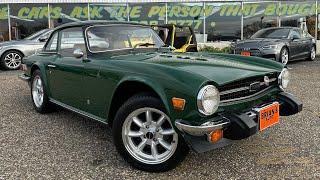 BRIANS AUTO CENTER: 1976 Triumph TR6 With Overdrive