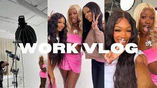 ENTREPRENEUR VLOG: new collections, BTS photoshoot w/ aliyahsinterlude, creative directing + more!