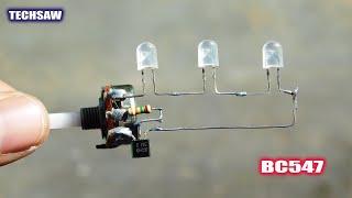 BC547 Transistor Using Useful Project