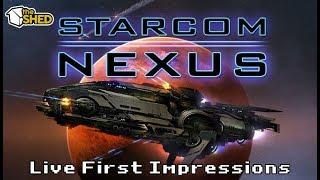 Starcom: Nexus (PC, Early Access) - First Impressions Live Stream