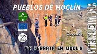 Granada: Ferrata Pueblos de Moclín con @Filoclimb