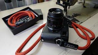 Artisan and Artist Silk Cord Camera Strap Production