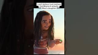 Is Moana Actually Maui’s Daughter? #moana #disney #maui #princess #moana2 #shorts