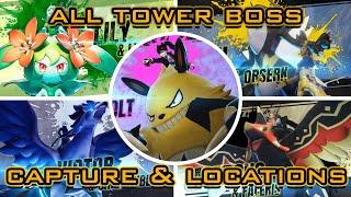 Palworld How To Capture All Tower Boss - Boss Locations