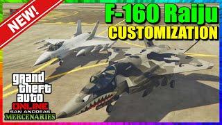 F160 Raiju(F-35) FULL CUSTOMIZATION & FLIGHT TEST - NEW Fighter Jet | GTA 5 Online