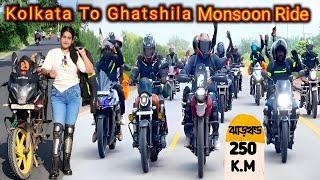 Kolkata To Ghatshila By Bike Ride | Lady Biker | Duchakay Bangali | Bengali Moto vlog #ladybiker