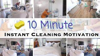 10 MINUTE INSTANT CLEANING MOTIVATION| SPEED CLEAN | CLEANING MOTIVATION| CLEANING WITH MUSIC