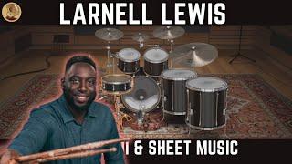 Larnell Lewis Zildjian | Drum Tutorial [FREE MIDI & SHEET MUSIC]