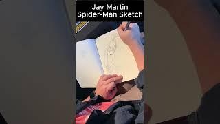 Jay Martin Spider-Man Comic Book Sketching & Inking 2 of 3 - Golden Apple Comics