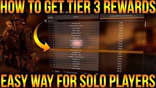 THE DIVISION | EASY WAY TO GET TIER 3 REWARDS IN GLOBAL EVENTS AS A SOLO PLAYER