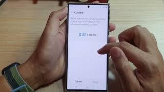 Galaxy S22/S22+/Ultra: How to Change Keyboard Touch and Hold Delay Time