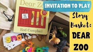 Invitation to Play:  Dear Zoo Story Basket