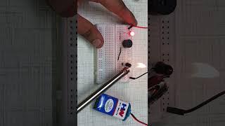 How To Make A Fire Alarm Security System Using Infrared Sensor | Working Model | On Breadboard