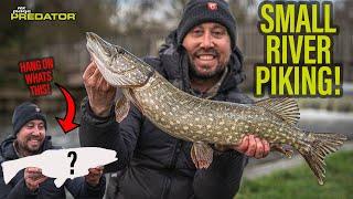 RICH WILBY GOES SMALL RIVER PIKE FISHING WITH DEADBAITS