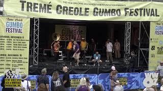 Treme Brass Band at Treme Creole Gumbo Fest 2024