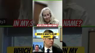 Sovereign Citizen signing protocol. #funny #judge #court