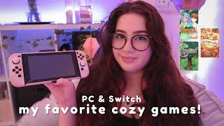 🪴 my current favorite cozy games | pc & nintendo switch