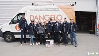 Visiting D'angelo & Sons Roofing/ New jackets!