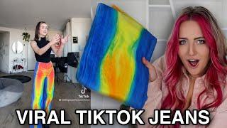 I FINALLY got the VIRAL Tiktok Jeans