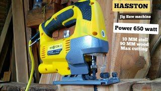 Review & Tes jig Saw HASSTON art 3090 011 TENAGA BADAK pertukangan