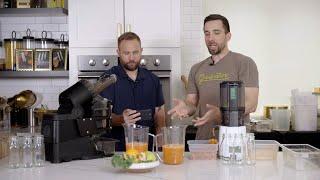 Cold Press vs Masticating Juicer - Goodnature Hummingbird vs Nama J2