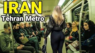 Exploring Tehran's Metro: How People Here Live?!  Real IRAN ایران