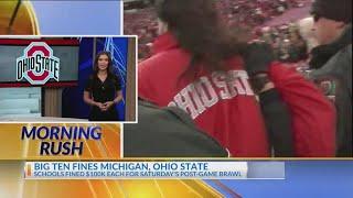 Big Ten dish out fines to Michigan and Ohio State