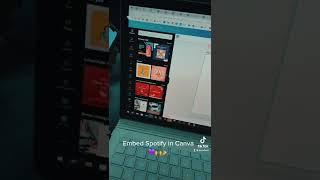 Embed Spotify in Canva