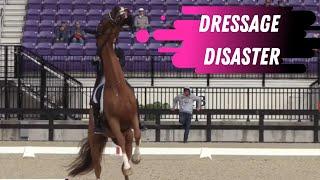 Dressage Disaster: Canadian Alexandra Duncan Elminated on Final Centerline - World Equestrian Center