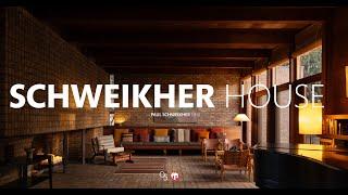 Inside a 1938 Japanese-Inspired Modernist Home by Paul Schweikher in the Midwest | House Tour