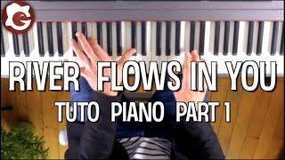  YIRUMA (River Flows In You) - PIANO Tutorial PART 1/2 - RELAXING Music