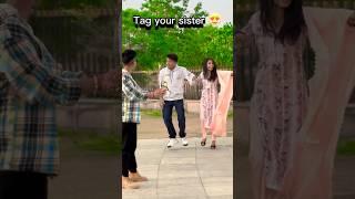 Teg your sister ️ @cute.shivani.05 @chotanawab #viral #youtubeshort #trending #ytshorts