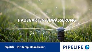 Automatische Gartenbewässerung von Pipelife