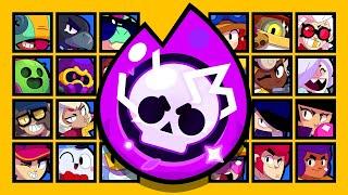 У КОГО САМЫЙ МОЩНЫЙ ГИПЕРЗАРЯД?! 24 БРАВЛЕРА | Brawl Stars