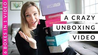 A Year of Boxes Mass Unboxing Video