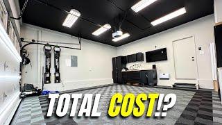 Building My 20x20 Dream Garage!! Part 12 - FINISHED Tour + HOW MUCH DID IT COST?!