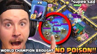 WORLD CHAMPION BAITED By witches & FORGOT poison spell..