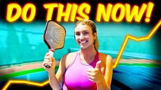 I Coached Her to Become a 4.5 in LESS Than 30 Minutes | A Private Pickleball Strategy Lesson