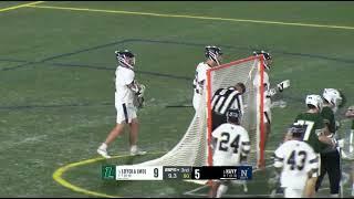 Expose the Two Slide: Draw the Slide, Pass through X & Feed Inside - Loyola Men's Lacrosse 2023
