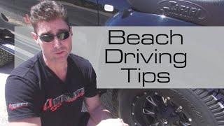 How to drive on the beach, sand and dunes - tips for beginners