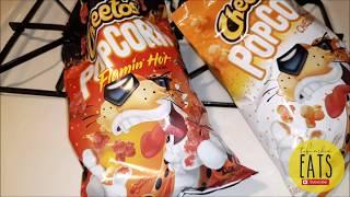 #Cheetos Flamin' Hot & Cheddar Popcorn (Taste Test/Review)| trbeardeeEATS