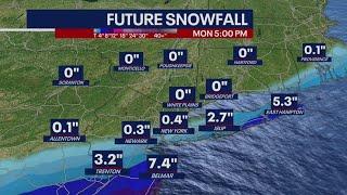 Winter storm bearing down on NY and NJ
