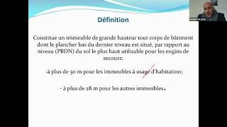 Formation Sécurité Incendie - 3éme Module : Les IGH