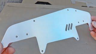 Hand cut aluminum part