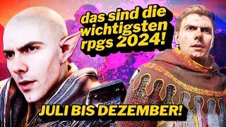 Die WICHTIGSTEN RPGS des JAHRES 2024 #2  Das erwartet uns alles bis DEZEMBER + Vorschau auf 2025!