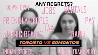 MOVED TO ALBERTA | ANY REGRETS? ONE YEAR OF LIVING IN EDMONTON | KYA GALTI KARI TORONTO CHOD KAR?