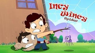 Popular Rhyme | Incy Wincy Spider | cartoon song