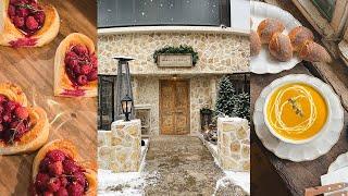 [𝙎𝙚𝙤𝙪𝙡𝙤𝙜] Day trip in Apgujeong on a snowy day. Rustic French vibe cafe, Gentle Monster Pop-up