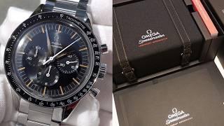 New OMEGA First Omega in Space Speedmaster Unboxing & Review FOIS 4K 310.30.40.50.06.001